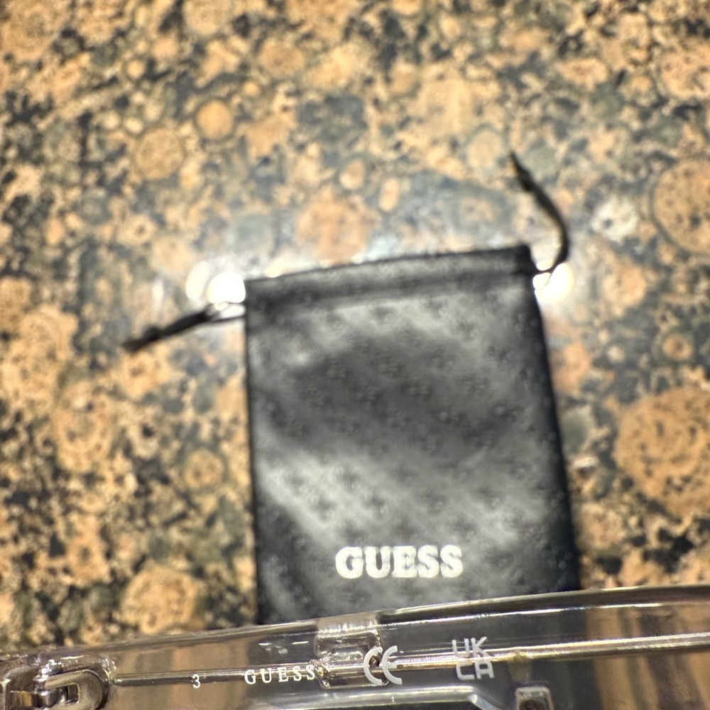 Guess Transparent Oversized Frame Sunglasses - image 3